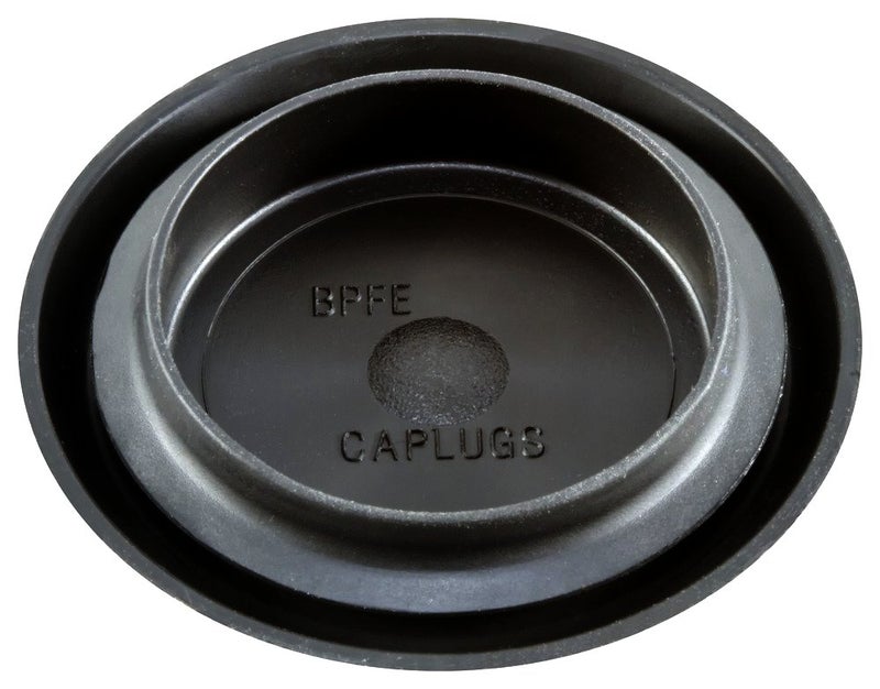 Caplugs (Pack of 10) 1" - (1.00 inch) Black Rubber Plugs || for Flush Mount Body and Sheet Metal Holes. Ergonomic Button Plugs with Flush-Type Heads || Made in USA by CAPLUGS | Fits 1" Hole Diameter - Image 2